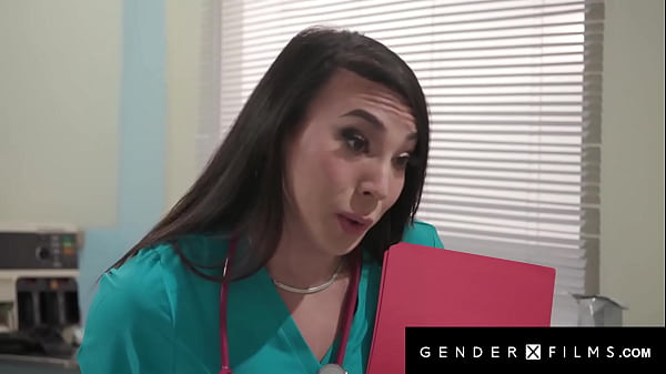 Play MP4 - Latino Trans Nurse Fucked By Kinky Patient In Hospital - Kasey Kai - Genderxfilms