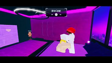 Dos pelotocionos robloxianos cogiendo en condominio de roblox