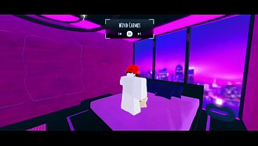 Dos pelotocionos robloxianos cogiendo en condominio de roblox