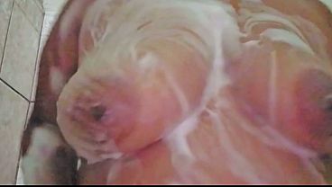 Do you like seeing my tits in the bathroom