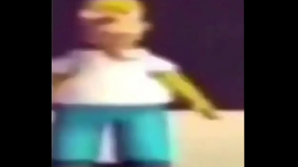 Homer Simpsons dan&ccedil_ando gostoso