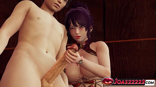 Sexy Motoko in_JapaneseDress Rule34 Animation_StandingBig Dick Handjob Service POV Titfuck Dick Teasing Wall_Irrumatio Mouth_Fuck Ending in aMassiveCumshot