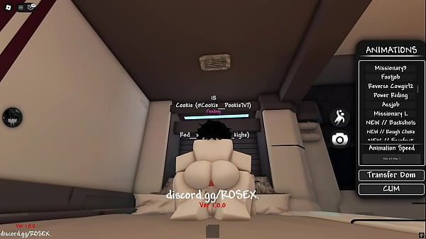 Slutty Femboy being Fucked by a true Man in roblox.