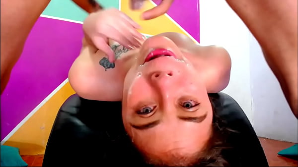 Play MP4 - Hot college slut with her brain hanging upside down&excl;