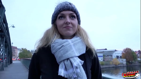 German Scout - 26 Jahre Junge Frankfurterin Aufgerissen Und F&uuml;r Taschengeld Vor Der Kamera Gefickt thumbnail