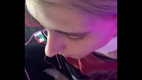 Casey ties up and sucks David's cock 