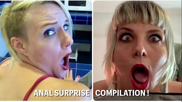 &ldquo_Not My Ass!&rdquo_ Surprise Anal Amateur Cumpilation