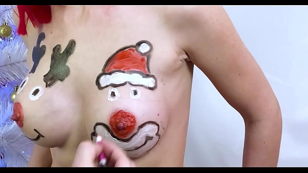 Play MP4 - Paint my big boobs