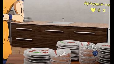 Nonton Goku Goes From Home And His Wife Chi-chi Gets Fucked Hard From A Random Boy In Hotel Room thumbnail