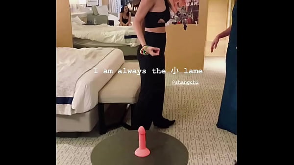 Sg melody sit wai yee practising on dildo before hen party