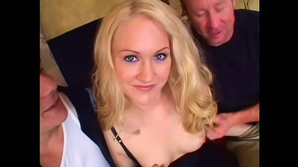 Gangbang_Jamie British Blonde with 2 Guys