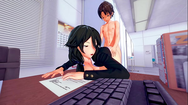 Chifuyu orimura gets fucked hard on the office
