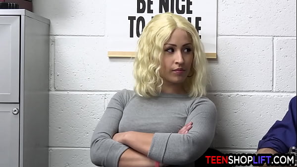 Stealing teens Goldie Glock_and Maya Farrell both caught and_exploited