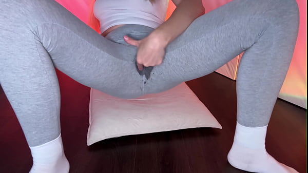 Wet My Leggins With Hard Nipple Stimulation - Nipples Play Make Me Soaking Wet - Sloppy Fingering - Asmr Moaning thumbnail