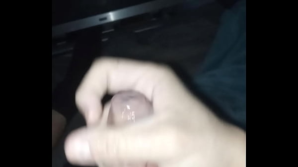 Cumming heavily and messily over myself 