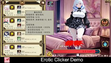 Erotic Clicker Demo (Free Steam Demo Game) Hentai, Sexual Content, Nudity, Idler, Point & Click,  Anime, Casual,  Cartoon, Cartoony,  Cute, Colorful, Comic Book, Psychedelic, RPG 