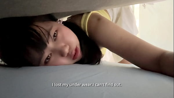 Stuck my stepsister in the bed but my dick cannot handle while saw her big ass