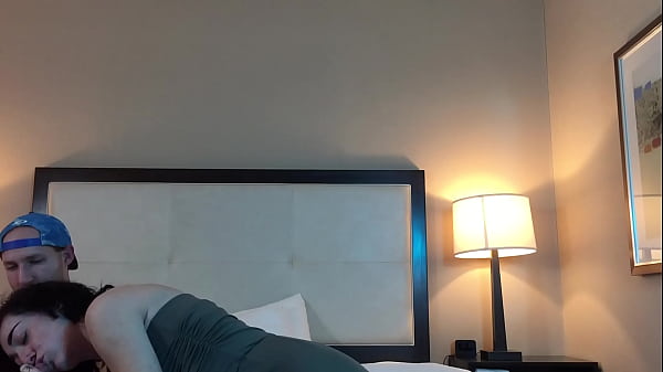 Petite Woman Sucks Big Cock