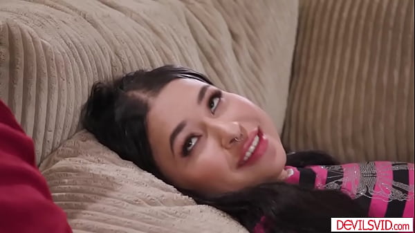 Petite latina is seducing her bfs best friend asking him to fuck her ass.Shes deepthroating his big cock and gets her pussy licked and fucked hard. 