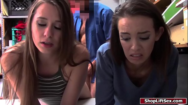 Officer_fucks two brunette shoplifters