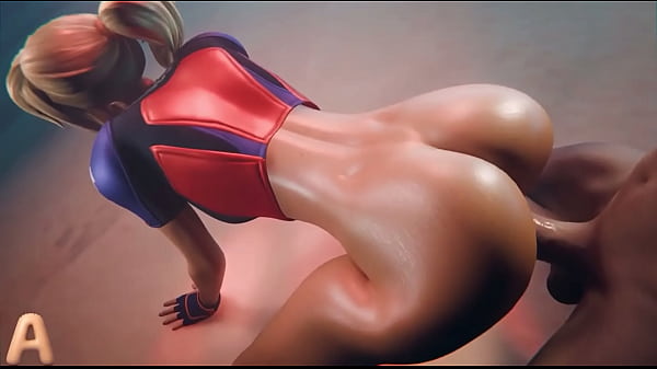 Blonde Fortnite girl backshots 
