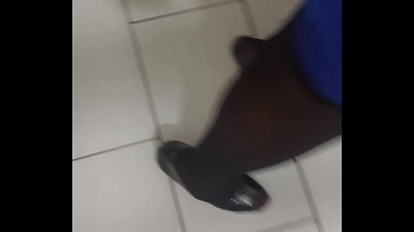 Me tap dancing with my heels on