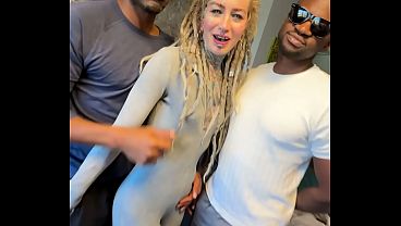 BTS Extreme Anal DAP 3Some &ndash; Tattooed Girl Destroyed by Two Huge Black Cocks 