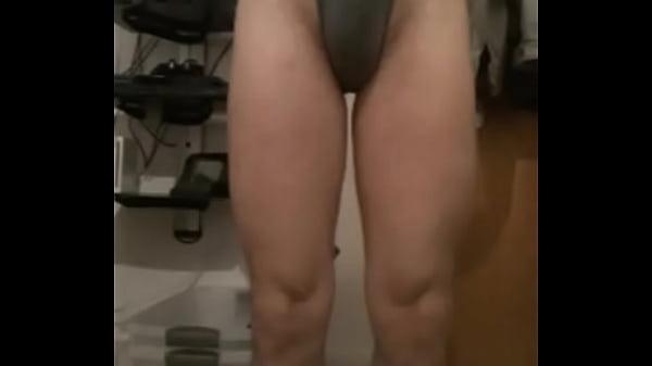 Gay boy wedgie and walking 