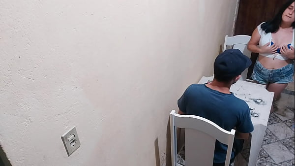 Young People Stopped At My Bar Because Of The Rain, And The Girl Wanted To Have Sex thumbnail