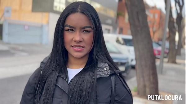 Putalocura - Pillada A La Venezolana Culona Ambar Bunny Termina Con Un Rico Creampie thumbnail