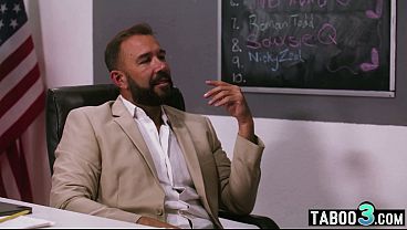 Cute lesbians have to satisfy their perverted professor