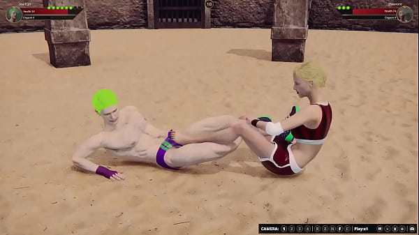 Joe vs eleonore nf3d mixed combat sex battle 