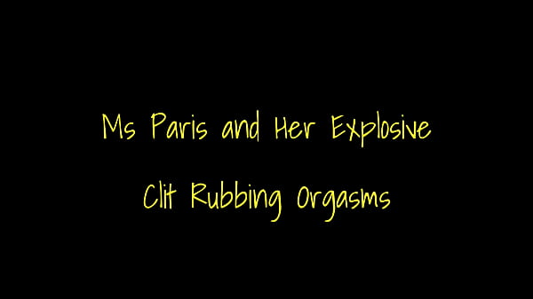 Nonton Ms Paris And Her Explosive Clit Rubbing Orgasm thumbnail