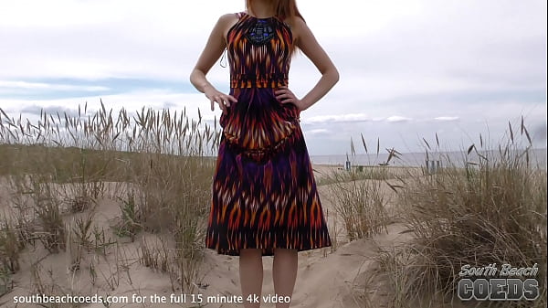 stunning 18yo anusha masturbating on the beach sandy orgasm 