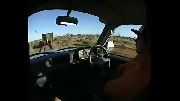 Rding therails in style_Nullarbor Australia