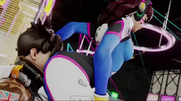 Nonton Overwatch D.va Grinds Ass On Tracer's Face thumbnail