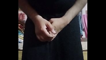 Indian Gay Crossdresser Bottom Gaurisissy Feeling Horny In Black Dress Real Homemade Sex thumbnail