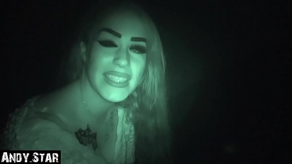 Nachtsauf demParkplatz die Maulfotzebesamt_infrarot