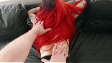 Play MP4 - Fucking My Goth Neighbour On The Couch