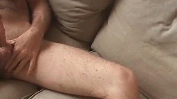 Gay bear Brett Logan jerking his wanger gay porno 