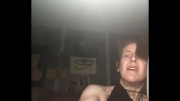 Insatiable punk masterbating with toy hard