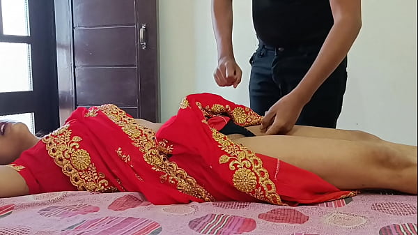 Play MP4 - Newly married hot indian desi village aunty was fucking hard with step-son on clear Hindi audio