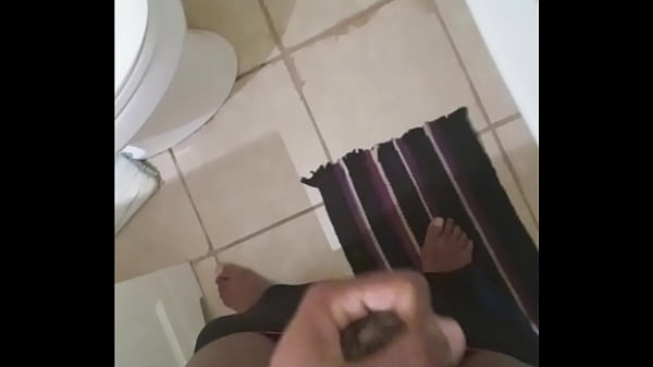 Dick in bathroom 1
