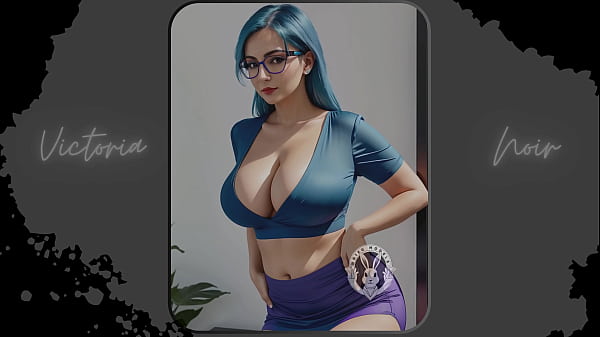 AI_Vibrant_blue hair and dark glasses DOMINATRIX Part 15 Waifu Models 003