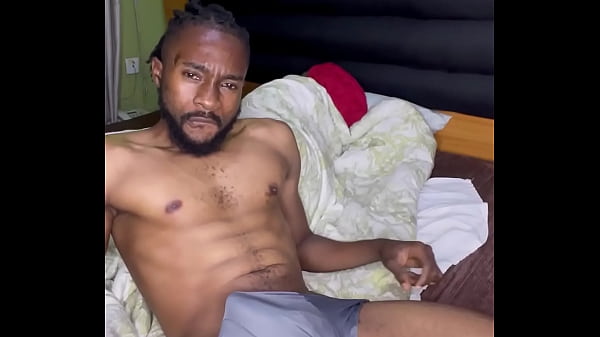 Jerking Off On The Bed thumbnail