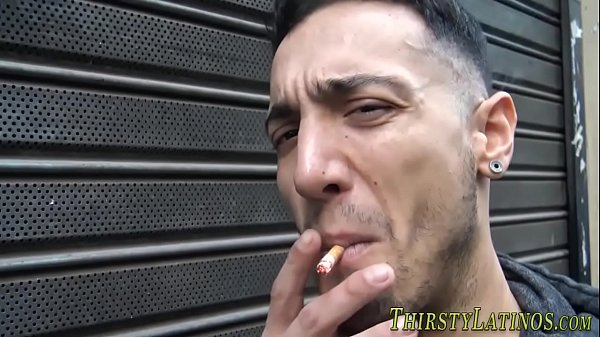 Latin hunk strokes cock