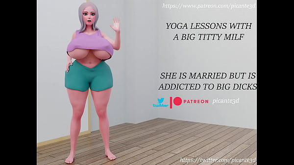 Nonton 3d Milf Gets A Lot Of Cum On Yoga Class thumbnail