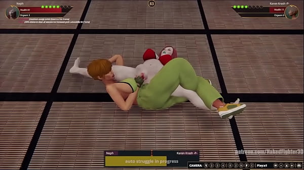 Neph vs karen nf3d female kinky combat competition
