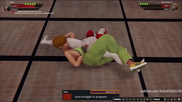Neph vs karen nf3d female kinky combat competition