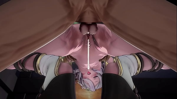 Our shining light, Kokkoro, is having sex with a vulgar voice beast behind the scen 